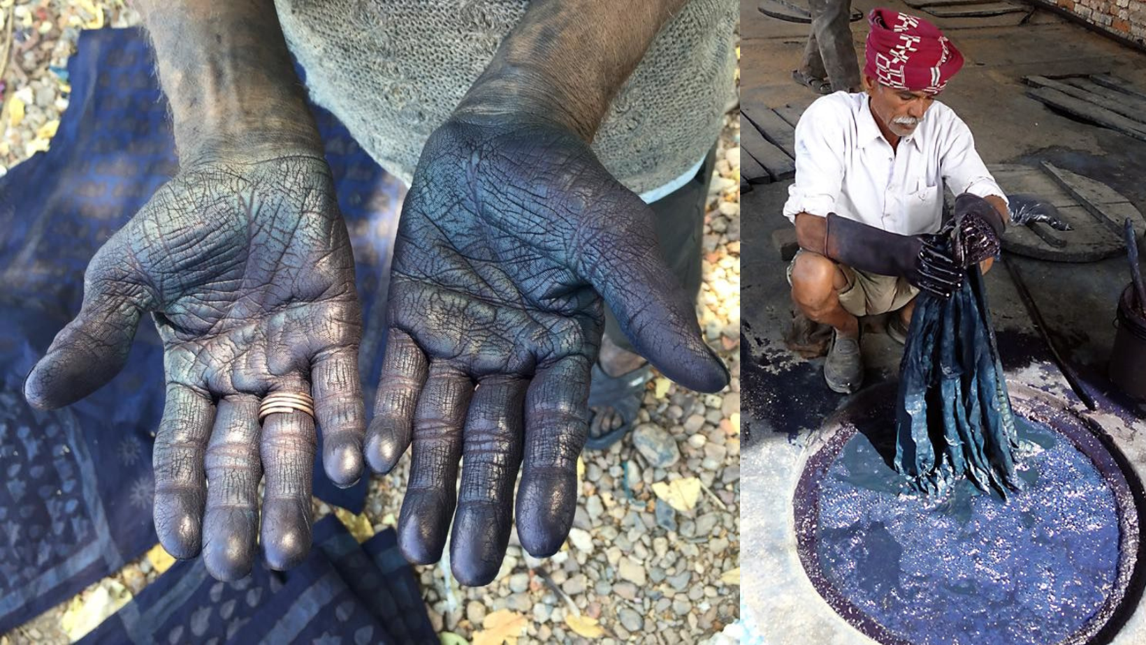 sustainable natural indigo dye sustainable fashion