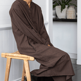 Lena Dress Coffee Check