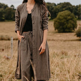 Willow Jacket Stripe - Long