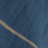 Handwoven Cotton Stole - Indigo Square Motif