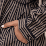 Mihi Jacket Stripe Long