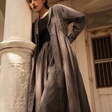 Mihi Jacket Stripe Long