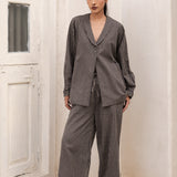 Mihi Jacket Stripe Short