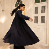 Mihi Jacket Navy Long