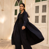 Mihi Jacket Navy Long