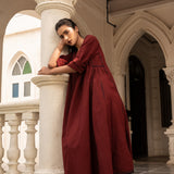 Akimi Dress Red Wine