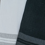 Hand-loomed Cotton Stole - Ivory