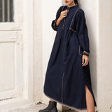 Umaya Dress Navy
