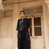 Iris Dress Navy