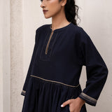 Iris Dress Navy