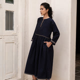 Iris Dress Navy
