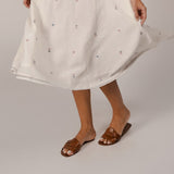 Macy Skirt - White Heart