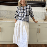 Aki Skirt White