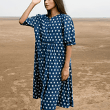 Macy Dress Indigo Sky