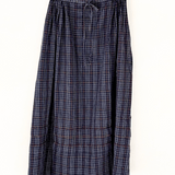 Hina Skirt Blueberry Check