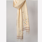 Lumina Sheer Summer Stole - Cream