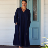Akimi Dress Navy
