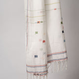 Lumina Sheer Summer Stole - White