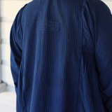 Umaya Top Navy Stripe