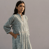 Shanti Dress Block Print