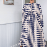 Lena Dress Block Print