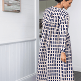 Lena Dress Block Print