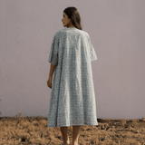 Yumi Dress Block Print