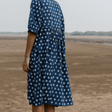 Macy Dress Indigo Sky