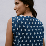 Bella Top Indigo Sky