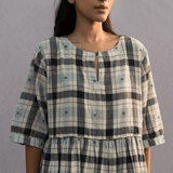 Ivy Dress Check Motif