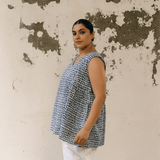 Tara Top Block Print