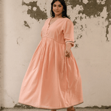 Geetha Dress Coral