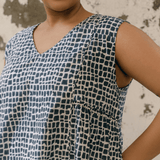 Tara Top Block Print