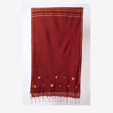 Lumina Sheer Summer Stole - Red