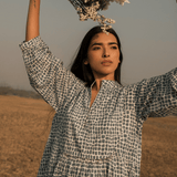 Shanti Dress Block Print