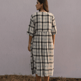 Ivy Dress Check Motif