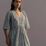 Geetha Dress Block Print