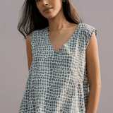 Tara Dress Block Print