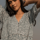 Geetha Dress Block Print