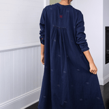 Lena Dress Blueberry