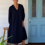 Akimi Dress Navy