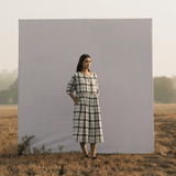 Ivy Dress Check Motif