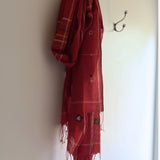 Lumina Sheer Summer Stole - Red