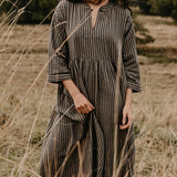 Iris Dress - Stripe