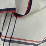 Handwoven Cotton Stole - Crisp White