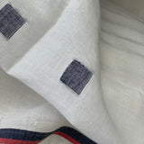 Handwoven Cotton Stole - Crisp White