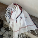 Handwoven Sheer Cotton Stole