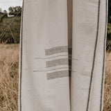 Hand-loomed Cotton Stole - Ivory