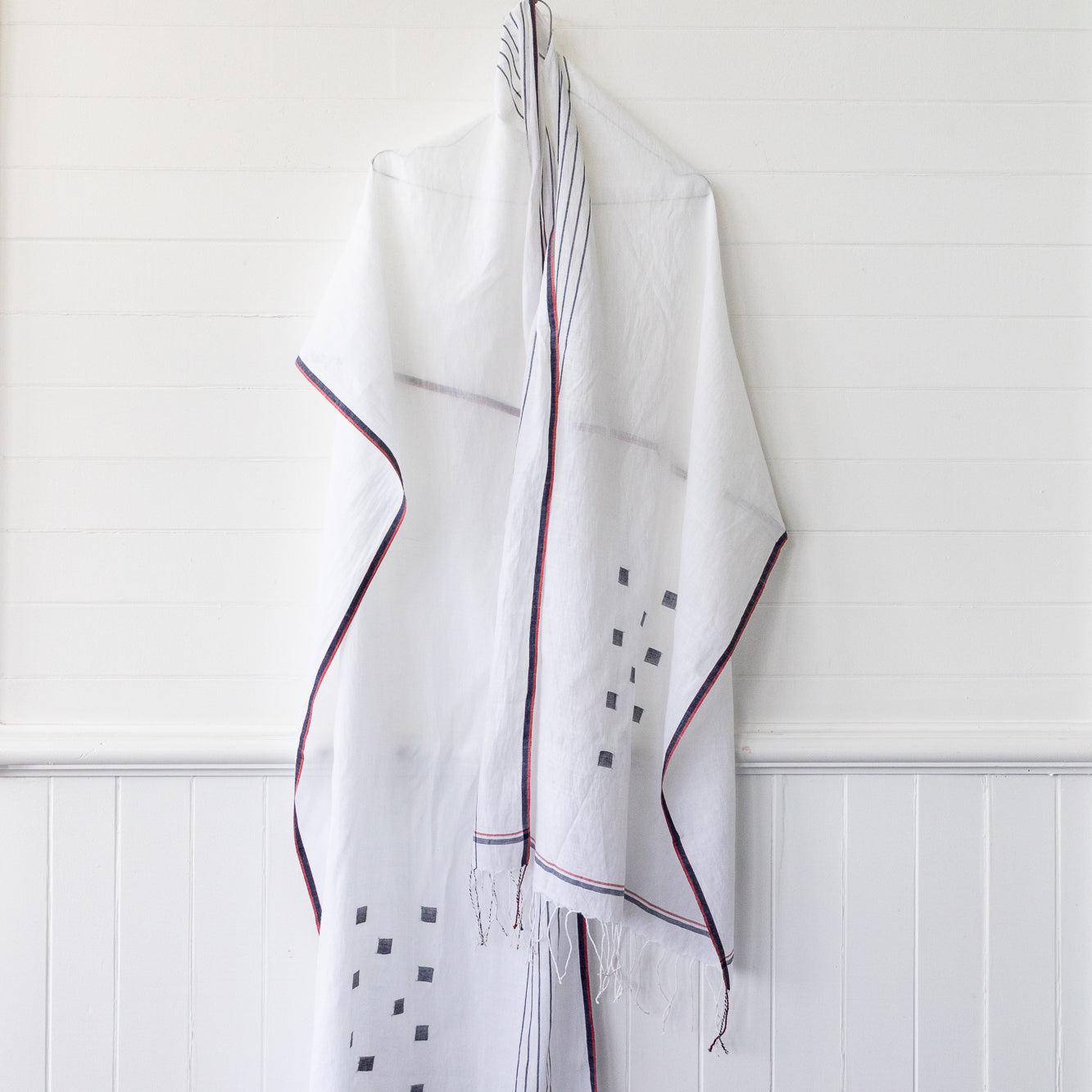 Handwoven Sheer Cotton Stole
