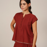 Elsa Top Red